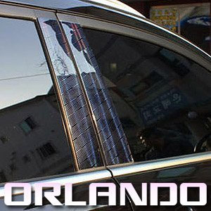[ Orlando auto parts ] 3D Hologlam Self-luminous B Pillar Molding